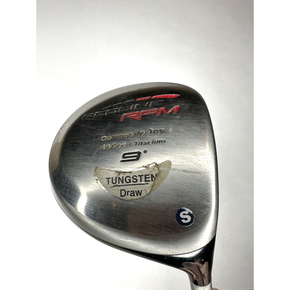 Adams Golf Redline RPM Driver 460CC FUJIKURA G60 Right Hand Stiff Shaft 9 Degree